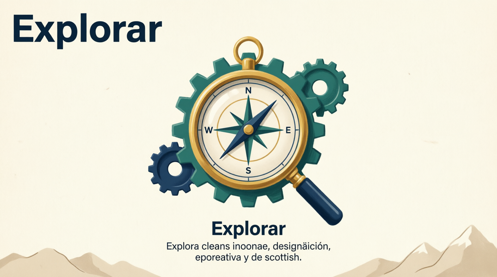Niños explorando su entorno