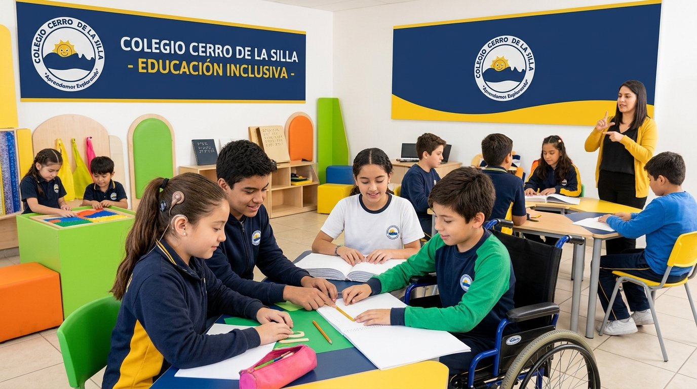 Niños jugando juntos en un ambiente inclusivo